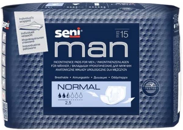 Seni Man Normal Herrenvorlagen, 15 Stk.